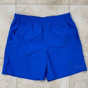 Columbia Boys' PFG Backcast Shorts
Size: Large (14/16)
Color: Vivid Blue